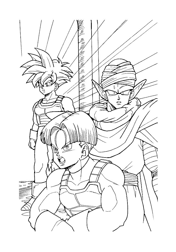 Otaku Gallery  / Anime e Manga / Dragon Ball / Da Colorare / 028.jpg